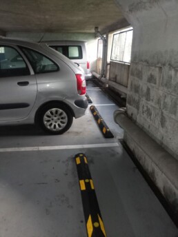 Mise en place de butées de stationnement